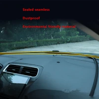 new car dashboard sealing strips styling stickers for nissan qashqai tiida almera juke primera x trail auto interior accessories