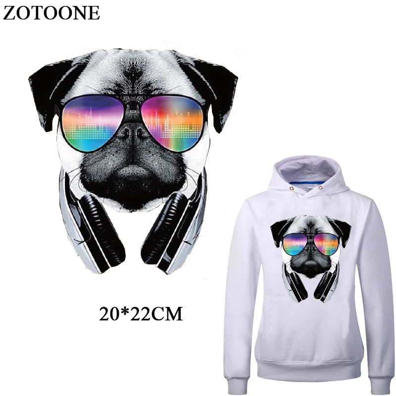 Модные музыкальные накладки ZOTOONE для собак утюжок передачи одежды сделай сам