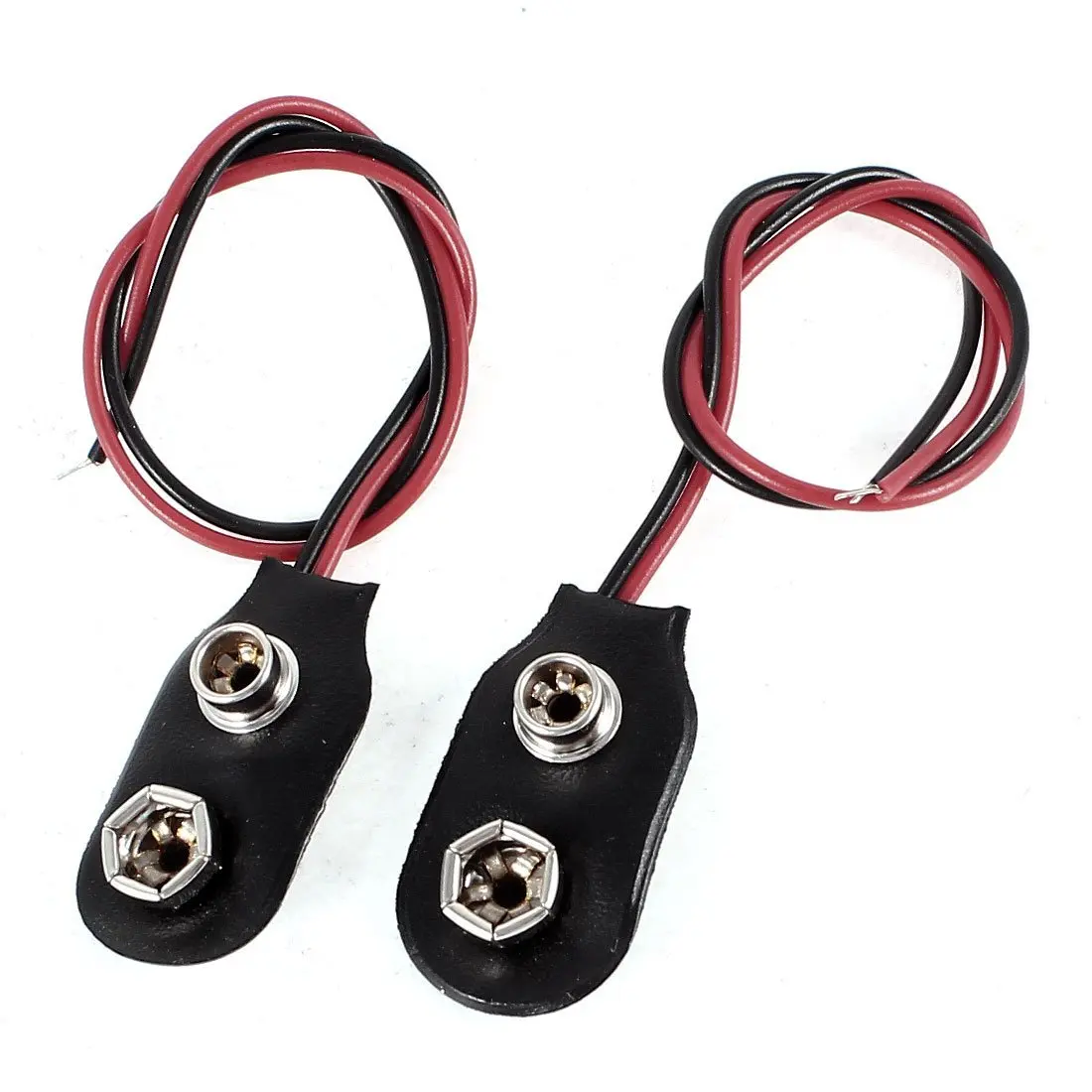 IG-2pcs 15 см провод кабель 9 в вольт батарея Клип Разъем I Тип | Электроника