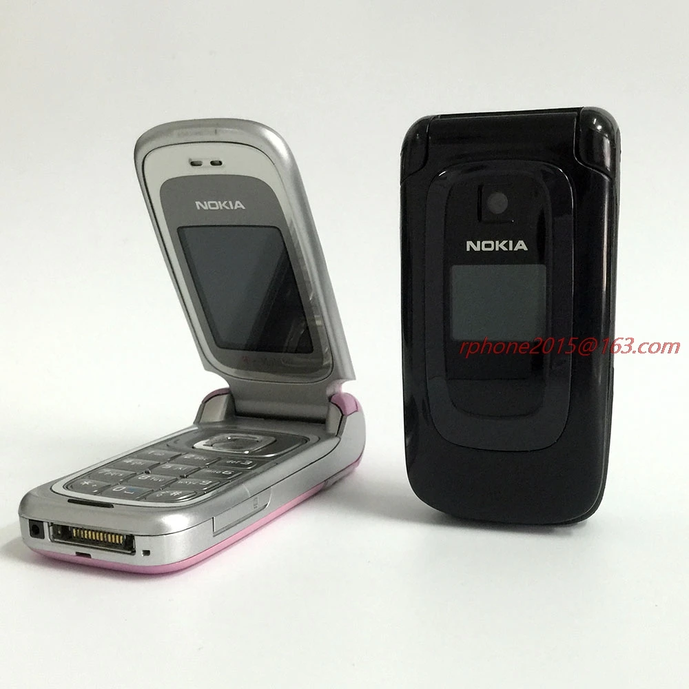Nokia 6085 отремонтированный мобильный телефон 2G GSM флип и Арабский Русский