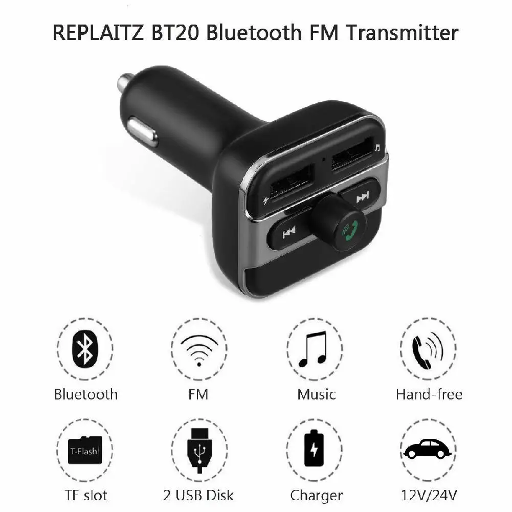 12 24V автомобильный комплект Bluetooth MP3 плеер Handfree вызов беспроводной FM передатчик