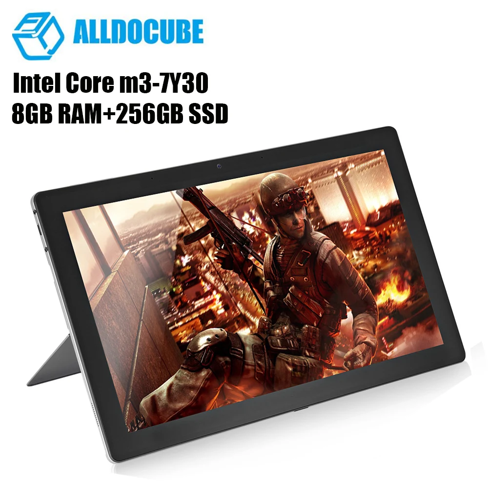ALLDOCUBE KNote 8 планшетов Гб 256 ГБ 13 3 'ƈ K экран Windows 10 Intel Core M3 7Y30 двухъядерный SSD 1 0 ГГц