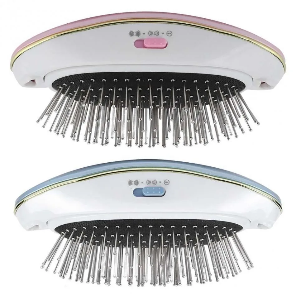 

Ionic Electric Hairbrush, Portable Electric Ionic Hairbrush Negative Ions Hair Comb Brush Hair Modeling Styling Magic Hairbrush