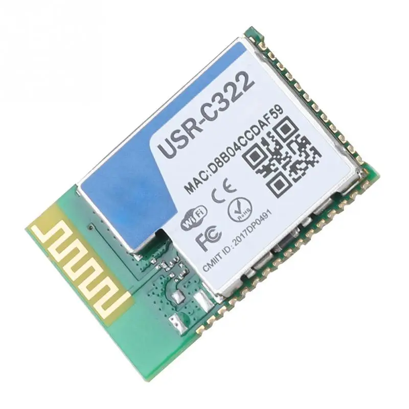 Новый мини UART серийный WIFI модуль беспроводной USR-C322 внешний внутренний антенный |
