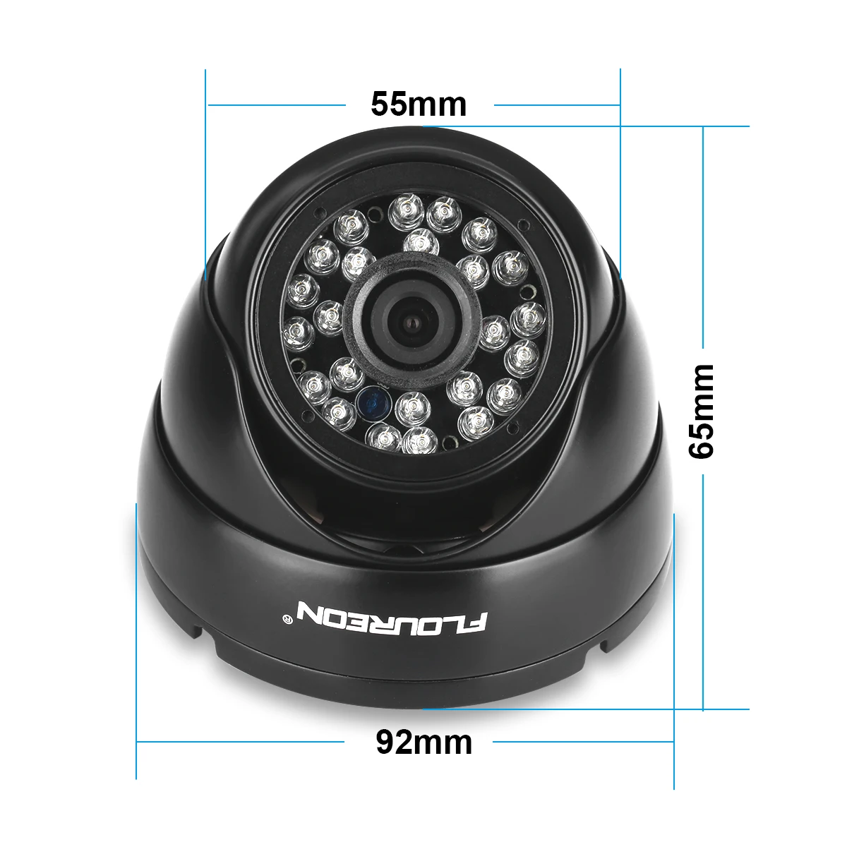 FLOUREON 1080P камера 2.0MP 3000TVL CCTV AHD аналоговая PAL Водонепроницаемая видеонаблюдения