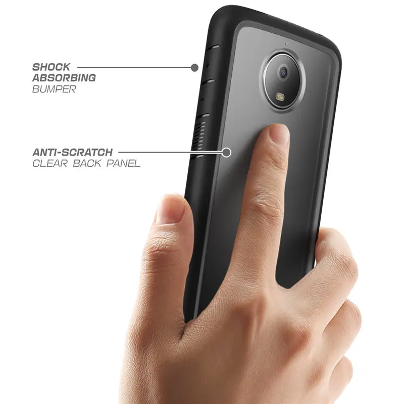Чехол для Moto E4 Plus SUPCASE UB Style Series противоударный гибридный защитный ТПУ бампер +