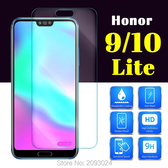 Защитное стекло на honor 9 light протектор экрана для huawei honer 10 lite закаленное honor9 honor10