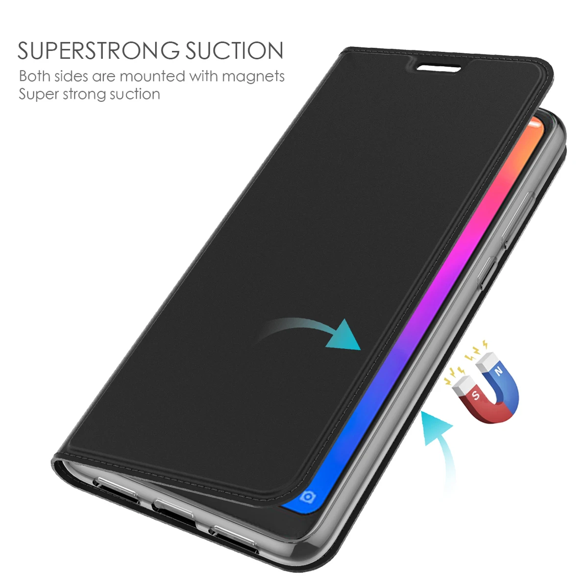 Флип-чехол для телефона Huawei Honor Note 10 чехол из искусственной кожи ультра тонкий