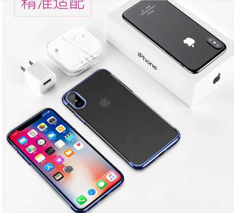 SUREHIN красивый силиконовый чехол для iPhone 8 7 6 6S Plus XS Рождество XR X мягкий прозрачный