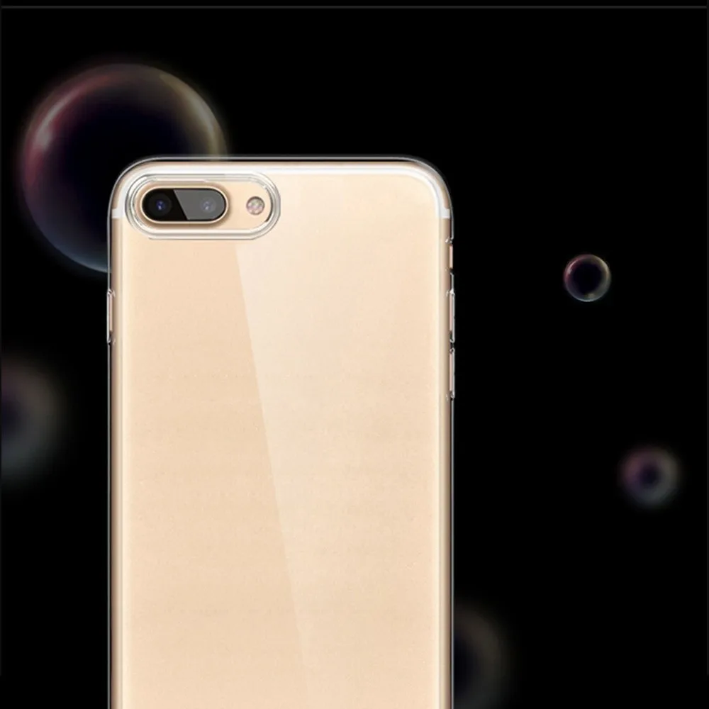 Прозрачный чехол для телефона IphoneX XR XS/MAX Iphone 7 6 8 S Plus Нескользящие мягкие