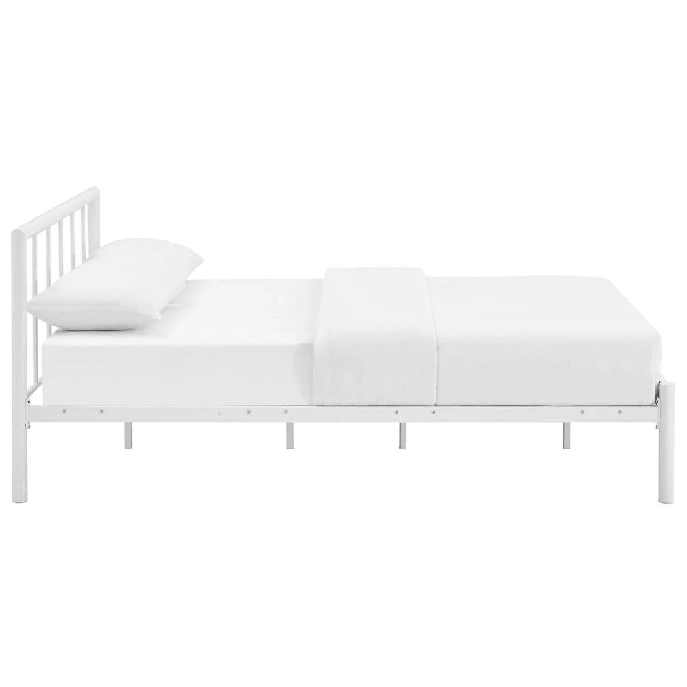 Гвен полный каркас кровати MOD-5544-WHI-SET |