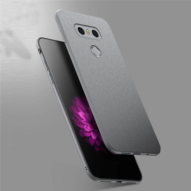 Силиконовый ТПУ Матовый чехол с песчаником для LG G4 G5 G6 G7 Q6 Q8 V30 противоударный