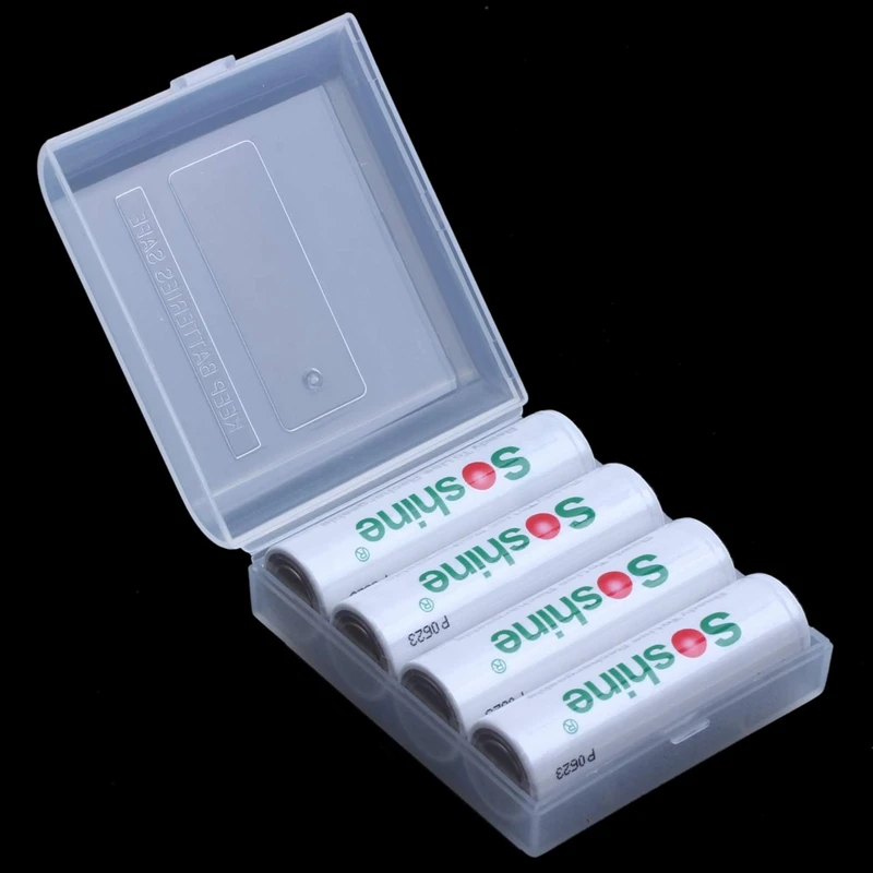 Soshine 4 шт. AA перезаряжаемый Ni-MH 1 2 V Низкий саморазряд прочный 2200mah аккумулятор с