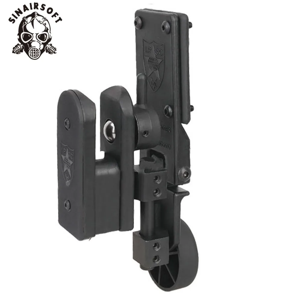 

IPSC USPSA IDPA Profession Shooting Competition Speed Fast Draw Shooter's Adjustable Right & Left Hand Pistol Gun Holster