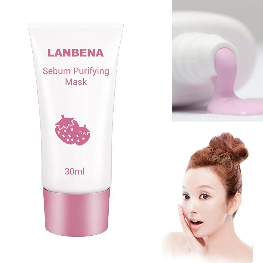 Унисекс 30 мл пор Белый Очищающий маска blackhead полоски натуральный нос удалить