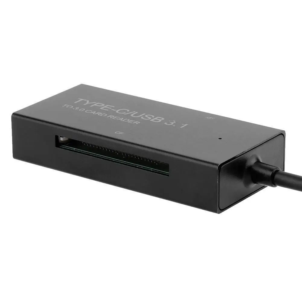 Тип type C USB 3 1 CF MMS SD TF карты памяти считыватель карт OTG комбинированный адаптер для