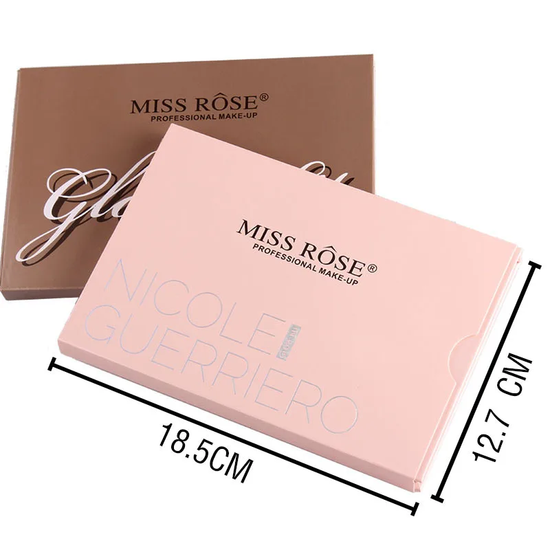 MISS ROSE 1 шт. контур для лица осветляет хайлайтер пудра блеск тени век палитра