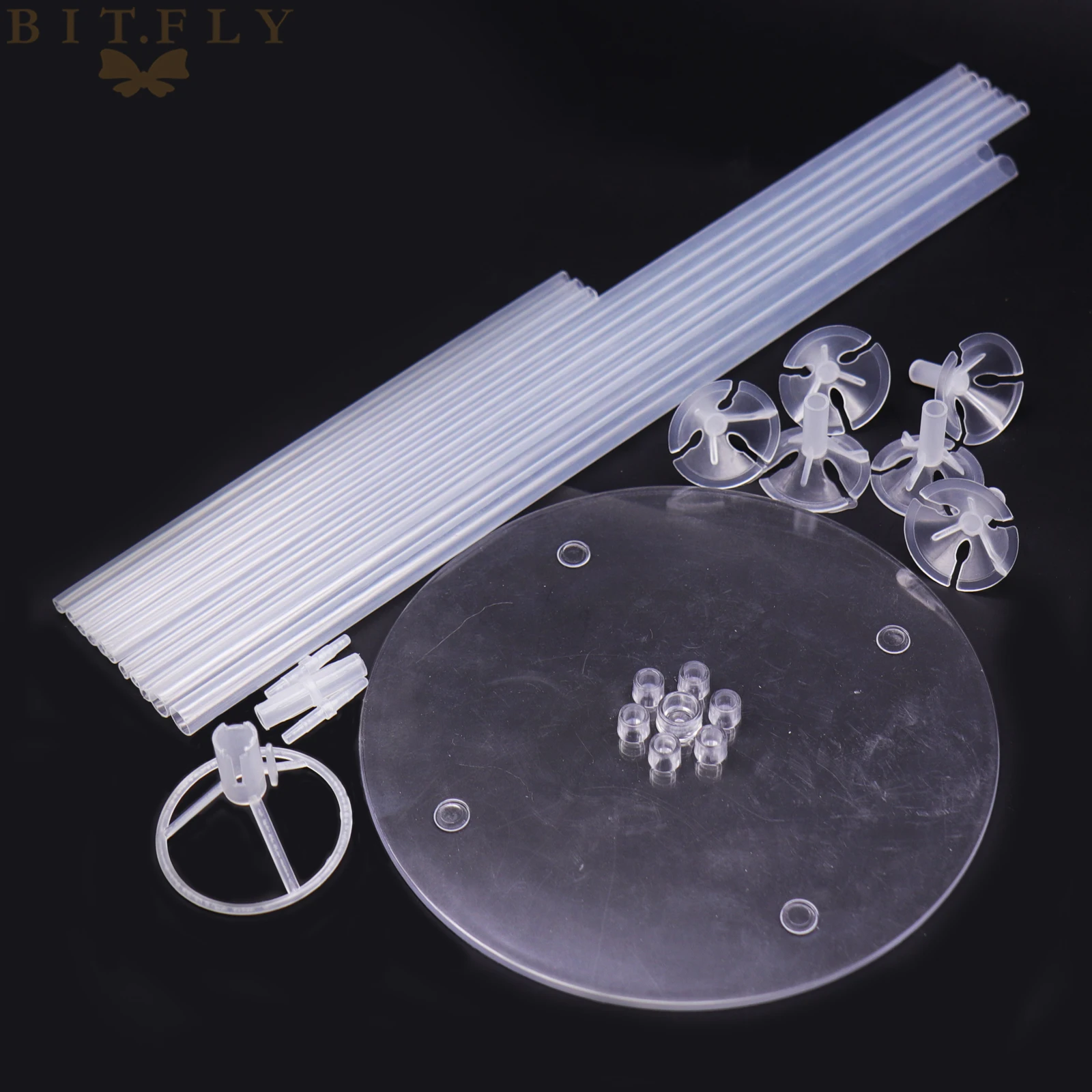 BIT. FLY1set DIY шариковая палочка латексные шары стол плавающий шар опорный стержень
