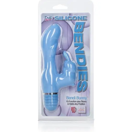 Bendies Bendi Vibrator Bunny Blue Masturbator | Красота и здоровье