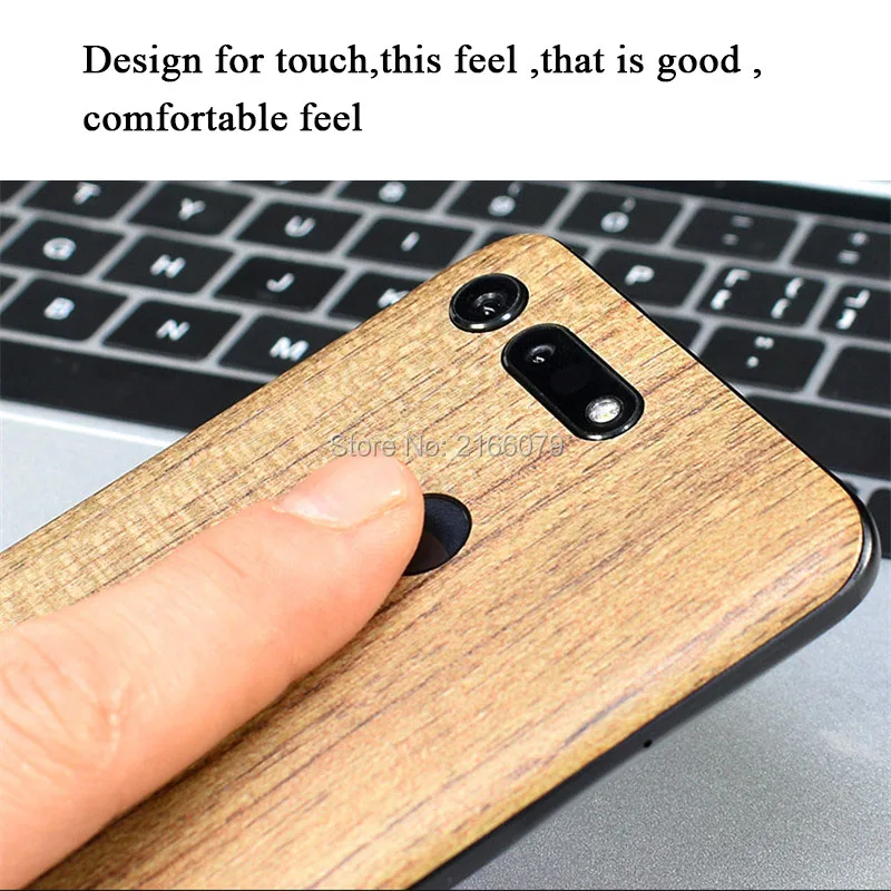 For Huawei Honor View20 10 P30 P20 Mate 20 20X Pro Lite Back Cover 3D Imitation Wood Grain Protection Skin Decal Sticker Film | Мобильные