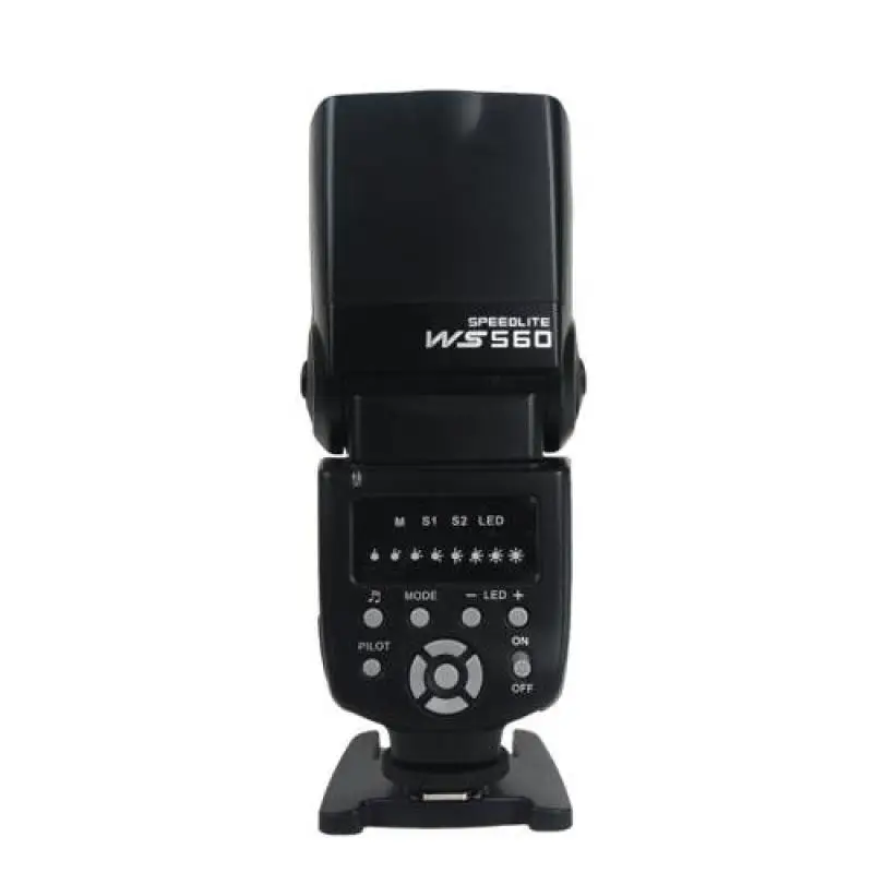 WS-560 светодиодный вспышка фотовспышка для фотосъемки универсальный DSLR Камера Canon