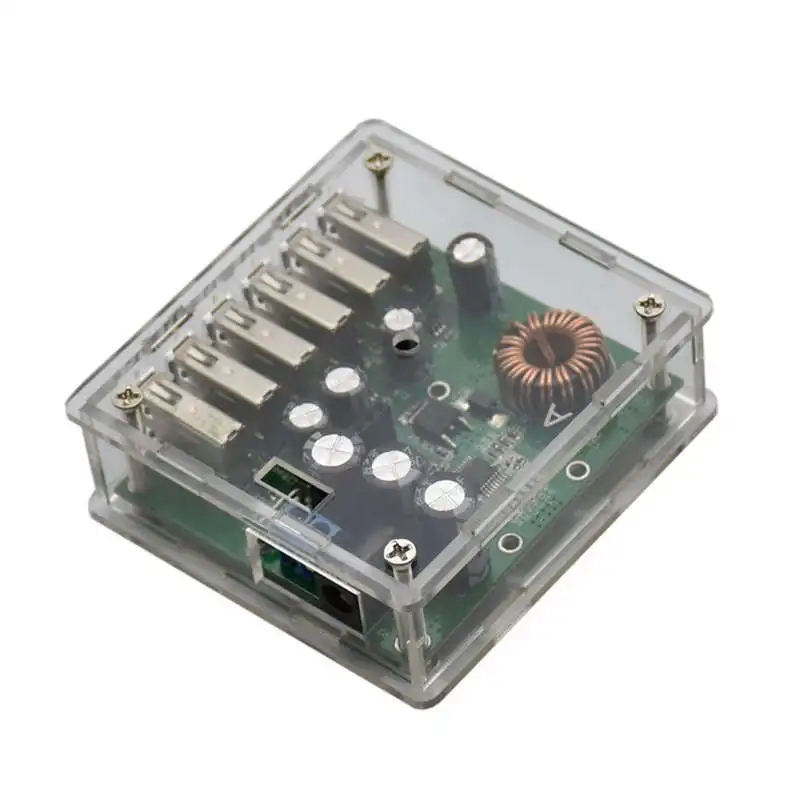 Dc10-30V Buck 5V 6 модуль зарядного устройства USB Автоматическое идентификационное