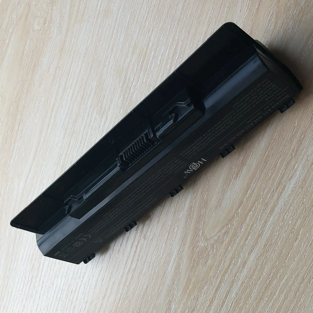 Аккумулятор HSW 9cell для ноутбука Asus N56 N56D N56DY N56J N56JK N56VM N56VV N56VZ N56JN N56JR N56V | Компьютеры и