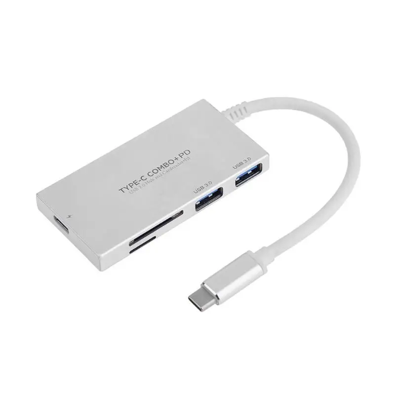 Тип type C USB 3 1 к 3xusb 0 Порты Hub адаптер конвертер для MacBook 12 дюймов|USB-хабы| |