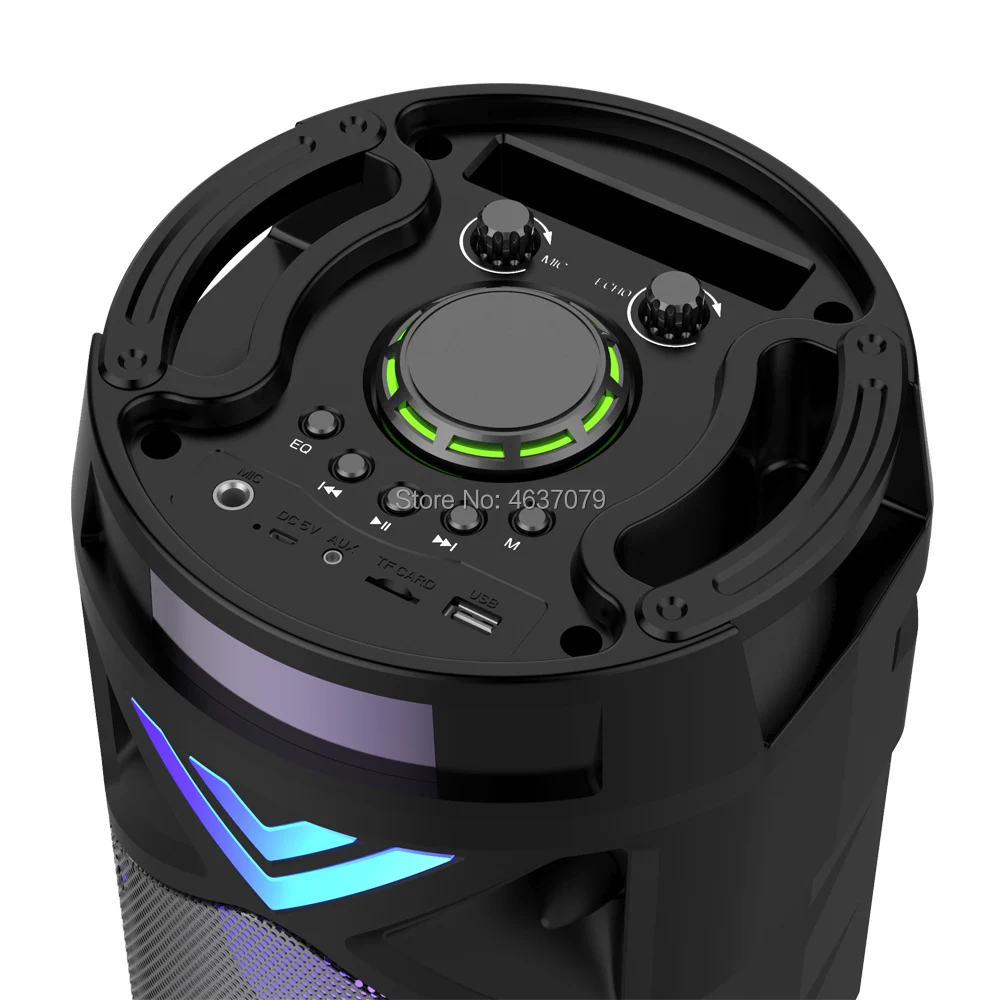 Тяжелый бас 60 см Высота bluetooth сабвуфер с обработчиком партии спикер открытый