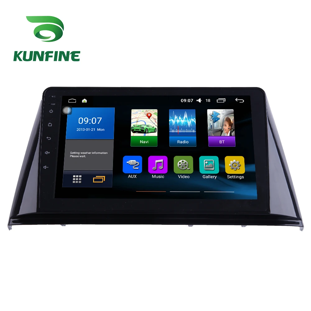 Восьмиядерный 1024*600 Android 8 1 автомобильный DVD GPS навигационный плеер Deckless стерео для