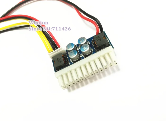 Высококачественный телефон блок питания сервера ATX 24Pin Pico Switch PSU Car Mini ITX 12V -40
