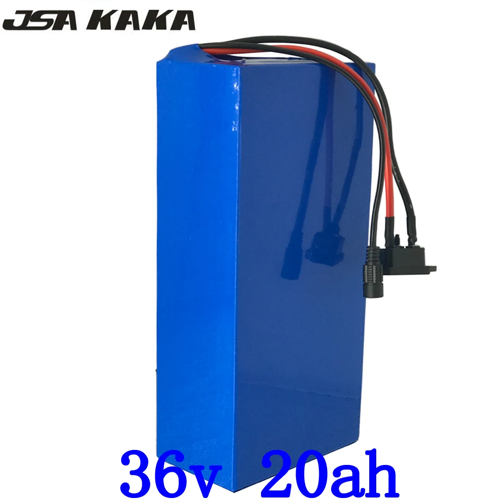 

1000W 36V Electric Bike Battery 36V 20AH Lithium Battery 36 Volt 20AH Ebike Battery with 30A BMS+42V 2A Charger Free Customs Tax