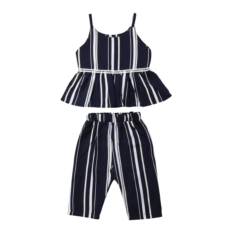 CANIS новинка 2019 года детский летний комплект из 2 предметов для маленьких девочек в