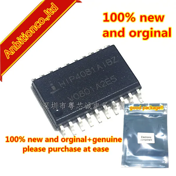10 шт. 100% новый и оригинальный HIP4081AIBZ HIP4081AIB SOP20 80В/2.5A пик высокая частота полный