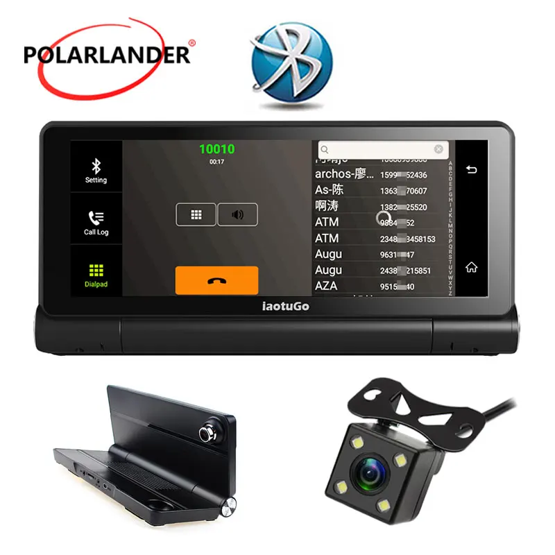 Навигатор центральной консоли 1280*480 4 LED 3G AVIN Автомобильный GPS DVR Двойная камера