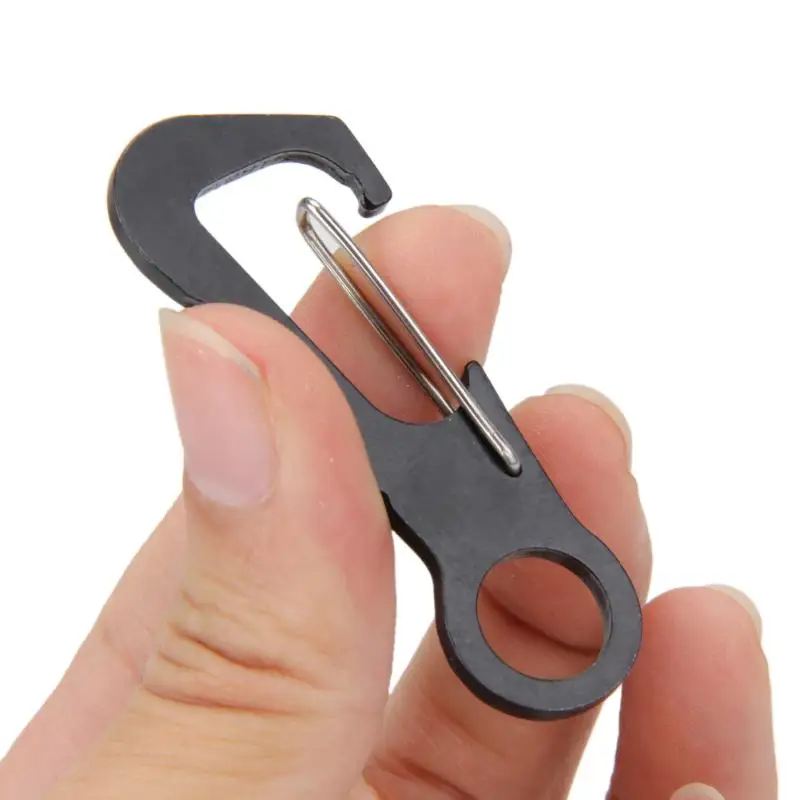 EDC Keychain Backpack Spring Clasps Bottle Hooks Paracord Tactical Survival | Спорт и развлечения
