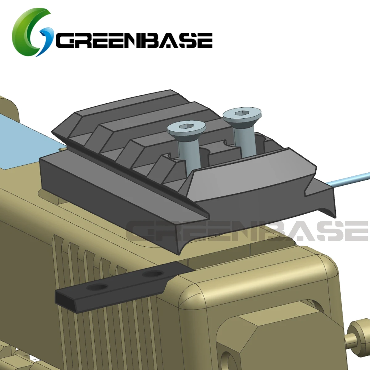 GREENBASE Glock Монтажная пластина 17 19 22 23 26 27 34 рельсовая установка для пистолета Red Dot