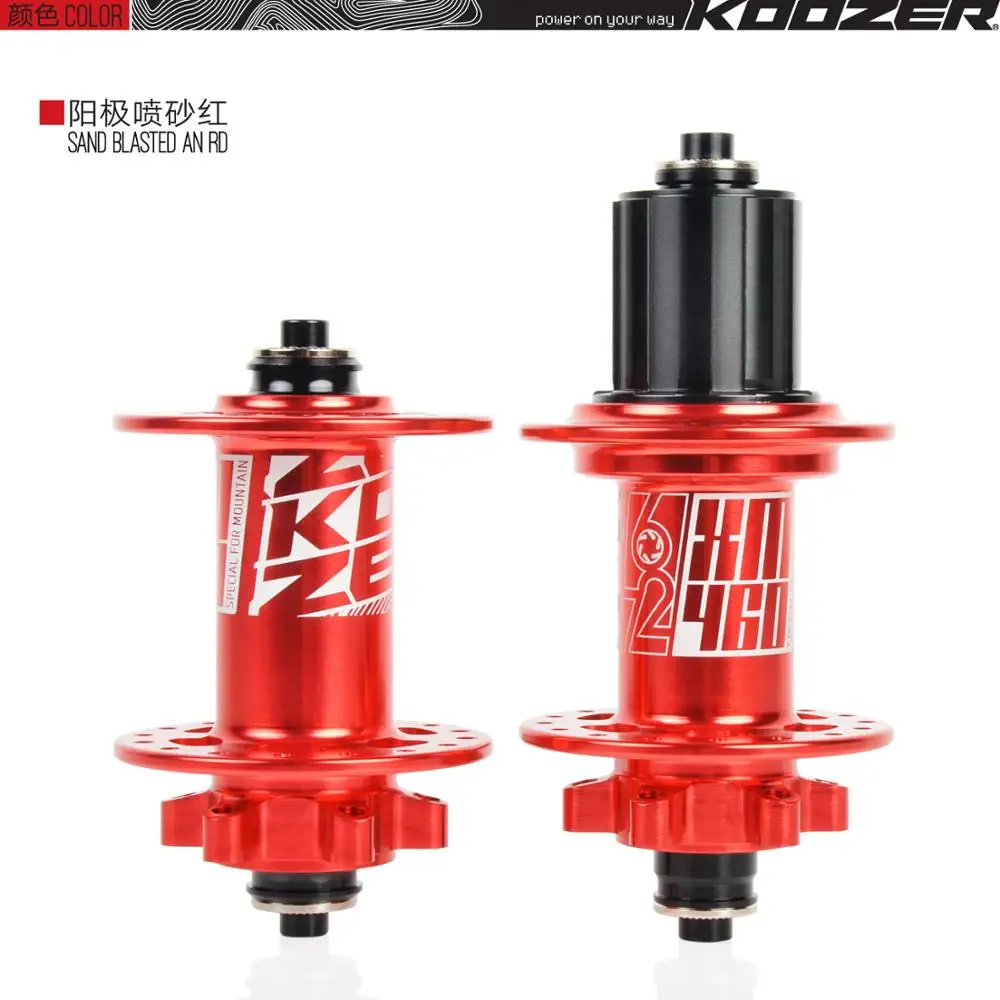 KOOZER XM460 передняя Задняя Ступица 32 отверстия велосипедные ступицы