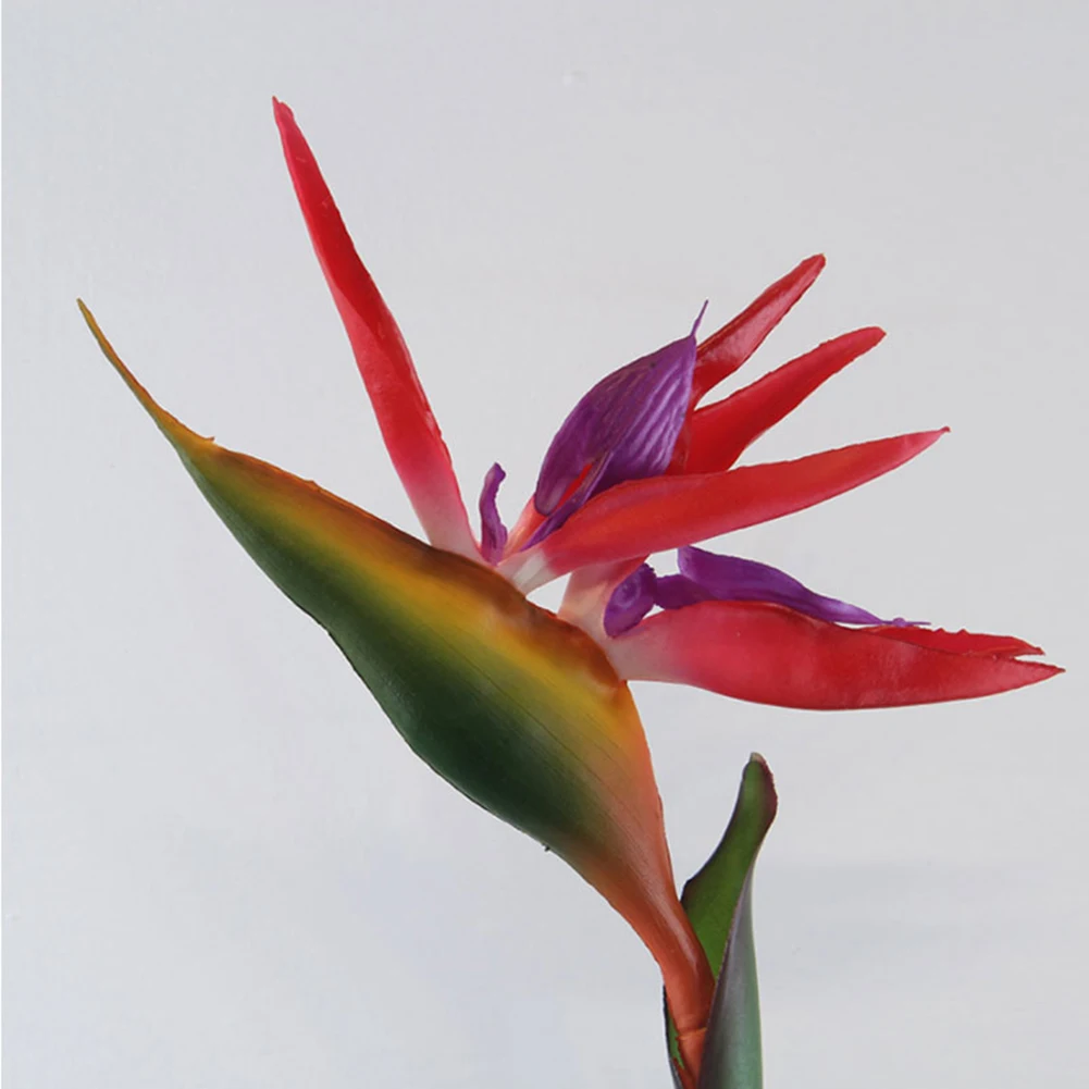 Искусственный цветок птица рая поддельные растения шелковые Strelitzia Reginae домашний