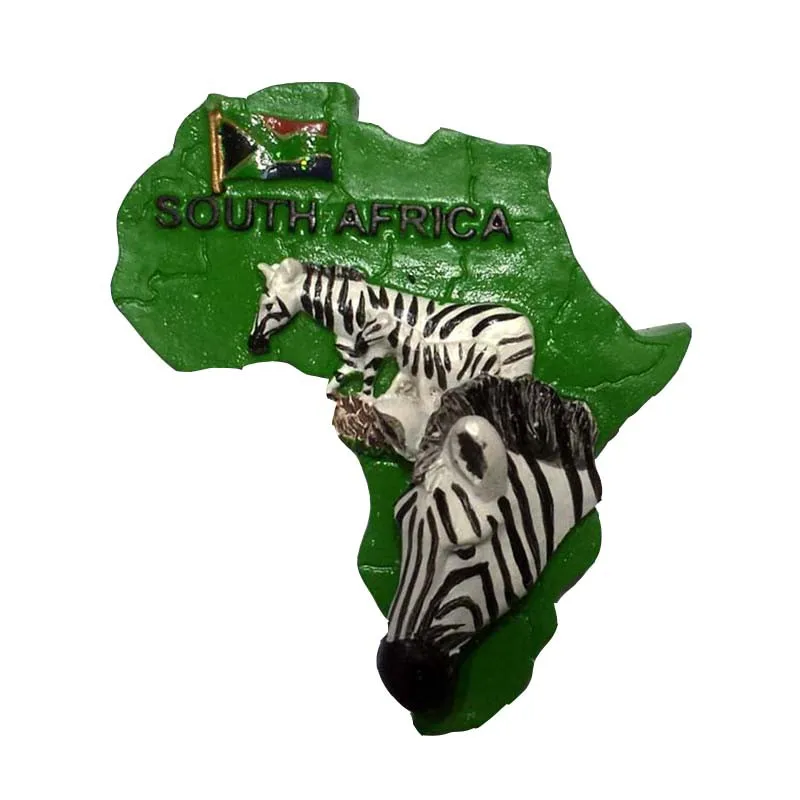 Магнит на холодильник Lychee Africa Science милый животный магнитная наклейка сувенир