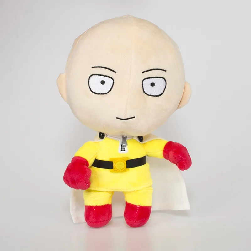 Бесплатная доставка один Панч-Ман плюш 25 см анием фигурки Сайтама плюшевая кукла