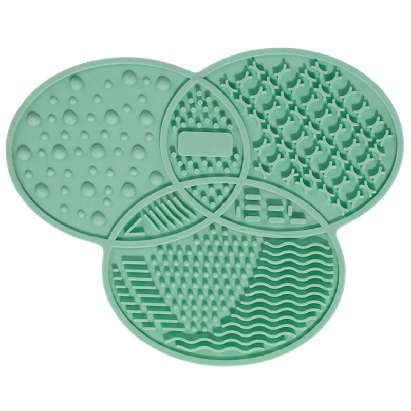 1 шт. силиконовый коврик для очистки кистей моющий инструмент косметического