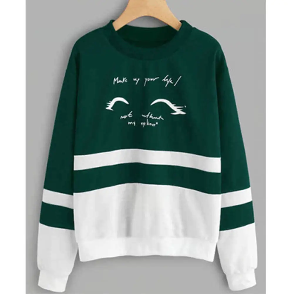 

Hirigin Harajuku Kawaii Толстовка 2018 Новые горячие Для женщин толстовка с длинным рукавом Толстовка джемпер с капюшоном пуловеры, пальто, топы