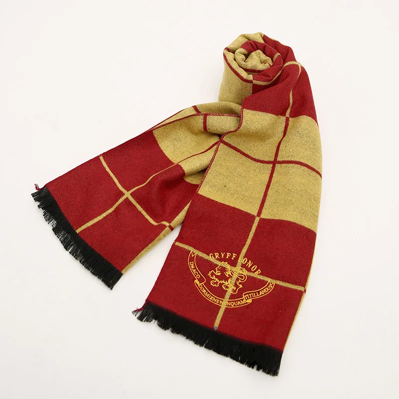 Женский и мужской шарф Hufflepuff Ravenclaw Salazar Slytherin Gryffindor|Женские шарфы| |
