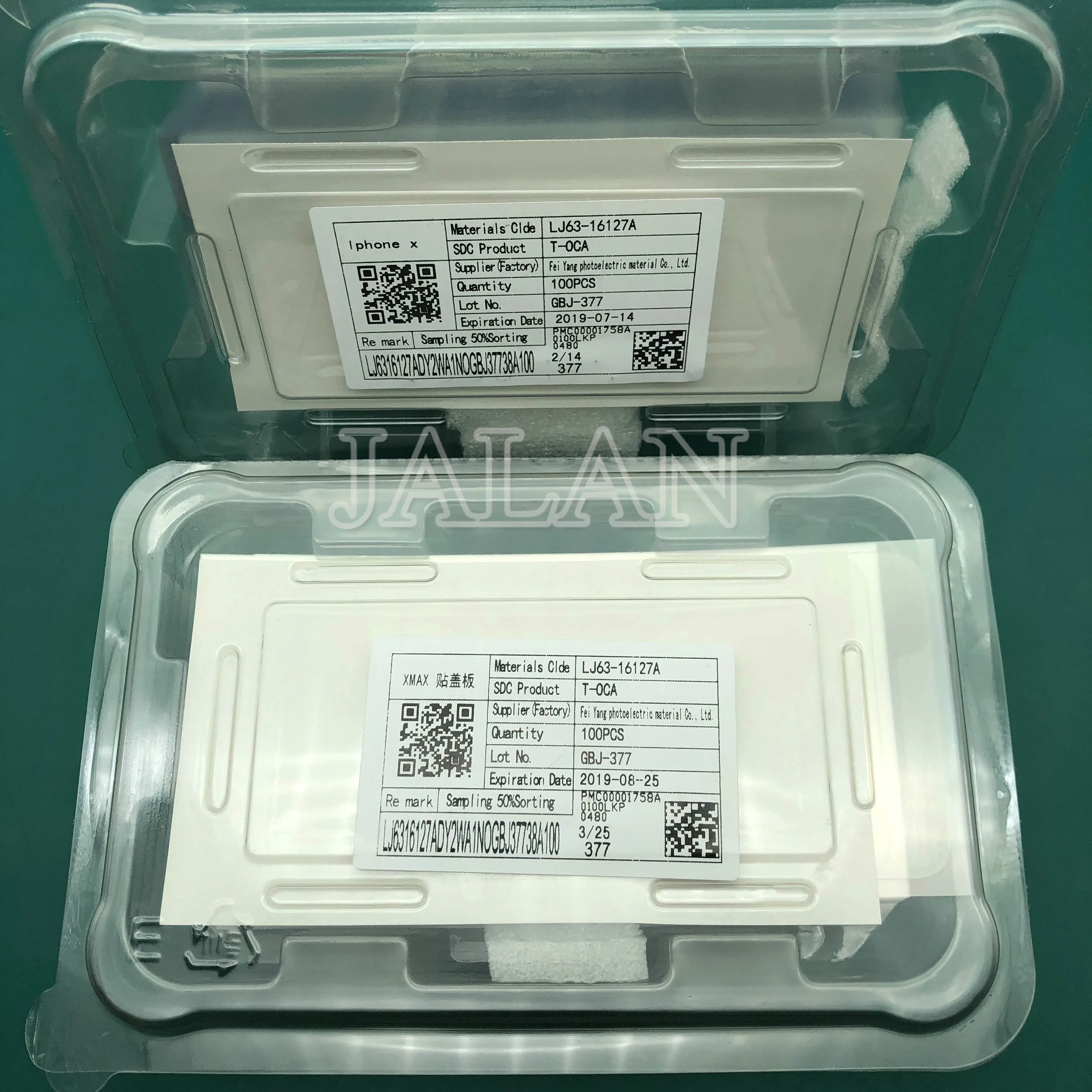 Фотоклей 125 мкм для iPhone X XS MAX XR 11 PRO MAX100PCS TOCA клейкая лента ремонт сенсорных экранов