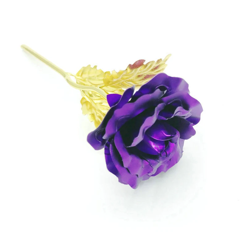 2019 День Святого Валентина творческий подарок 24 к фольга покрытием из розового