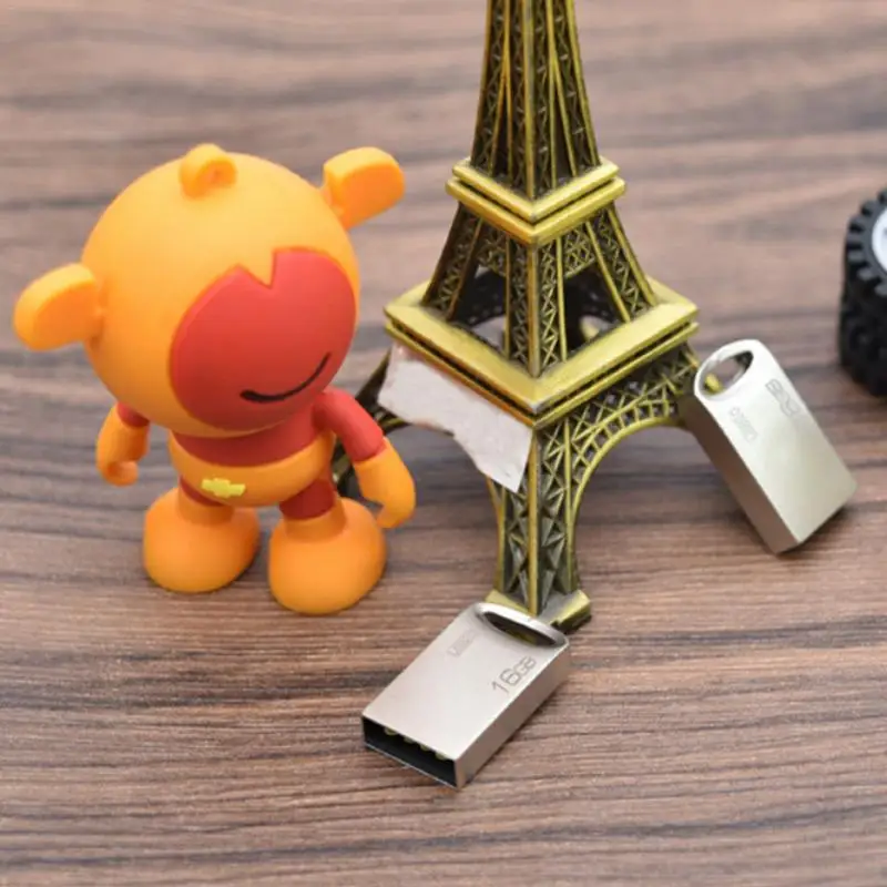 Портативный металлический U диск 32g мини флэш накопитель USB3.0 высокоскоростная