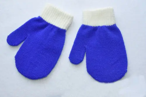 

Soft Knitted Warm Winter Mittens For Baby Boy And Girl Cute Knitting Gloves 1-4 Years Old Fits Kawaii Gloves 2018 New