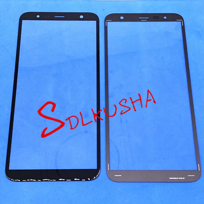 Передняя внешняя стеклянная линза Замена сенсорного экрана для Samsung Galaxy J6 + Plus J610