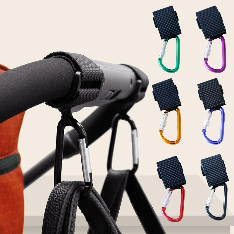 

Sale 1PC Baby Stroller Accessories Multi Purpose Stroller Hook Shopping Pram Hook Props Hanger Metal Convenient Hooks